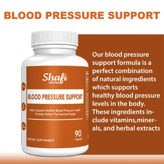 BLOOD PRESSURE SUPPORT 90CT Shafinutrition